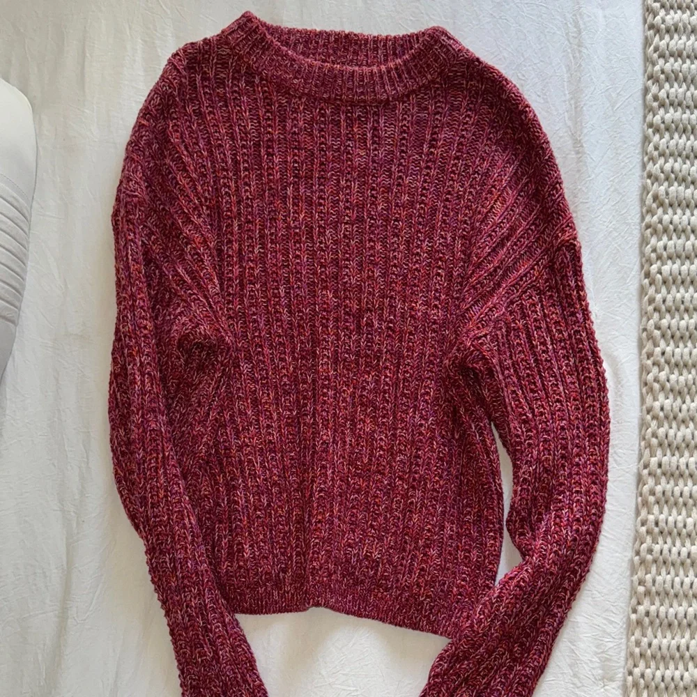 Universal Thread Multicolor Ribbed Sweater - Picture 3 of 4